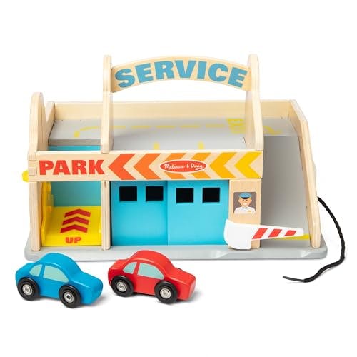 Melissa & Doug Service Station Garage