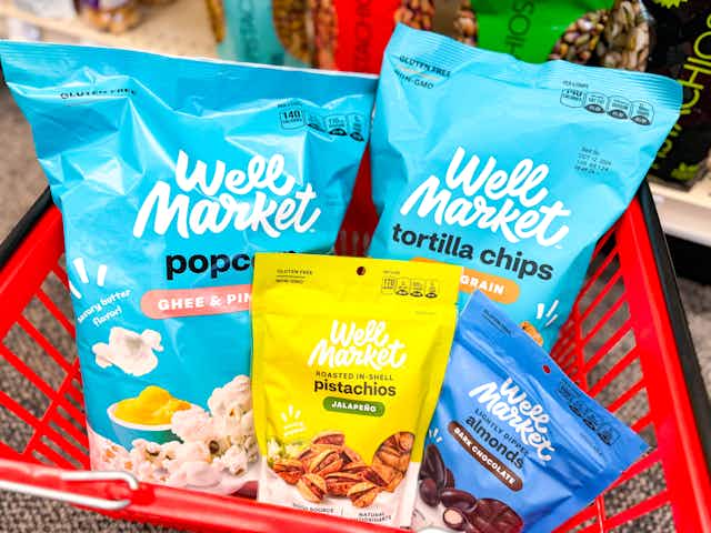 Well Market Snacks, as Low as $1.99 at CVS card image