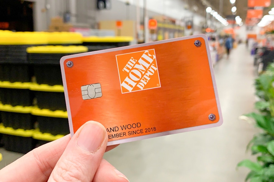 home depot credit card