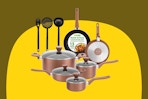 Nutrichef cookware set on KCL template