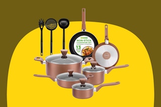 Nutrichef cookware set on KCL template
