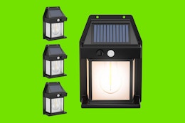 Solar Light 4-Pack, Just $25 on Amazon card image