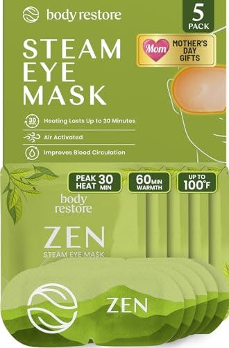Body Restore Heated Eye Mask 5-Pack