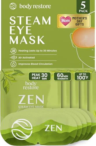 Body Restore Heated Eye Mask, 5 ct