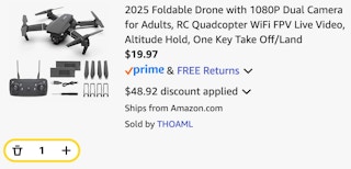 Foldable Drone with Camera