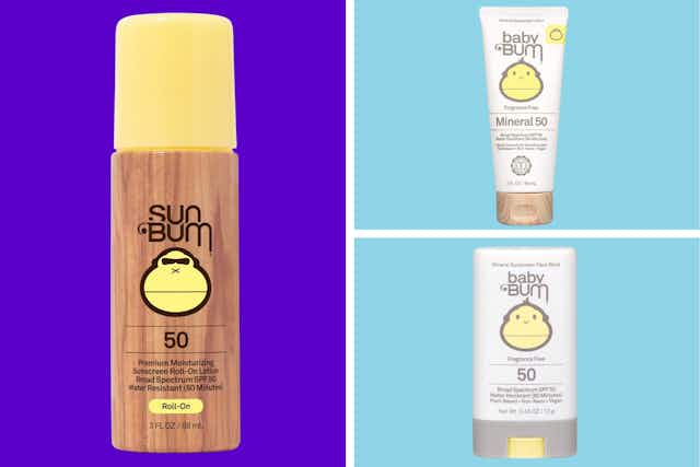 Sun Bum Sunscreen, as Low as $6.16 Each on Amazon card image