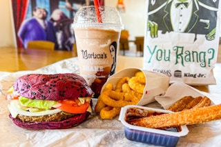 burger king addams family meal