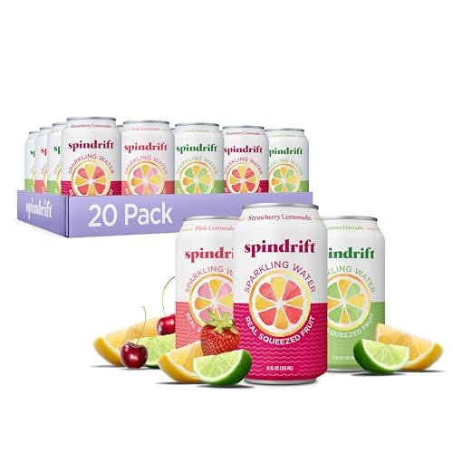 Spindrift Sparkling Water 20-Pack