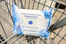 kroger makeup remover wipes in shopping cart