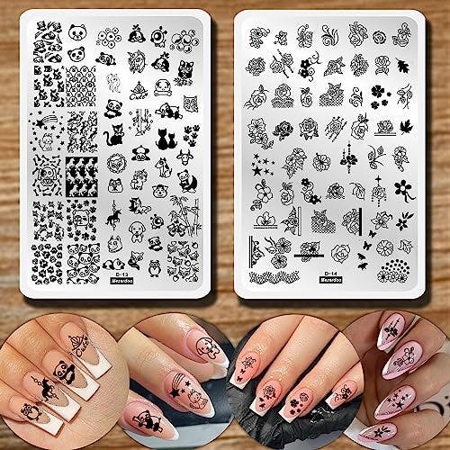Nail Stamping Plates 2-Pack