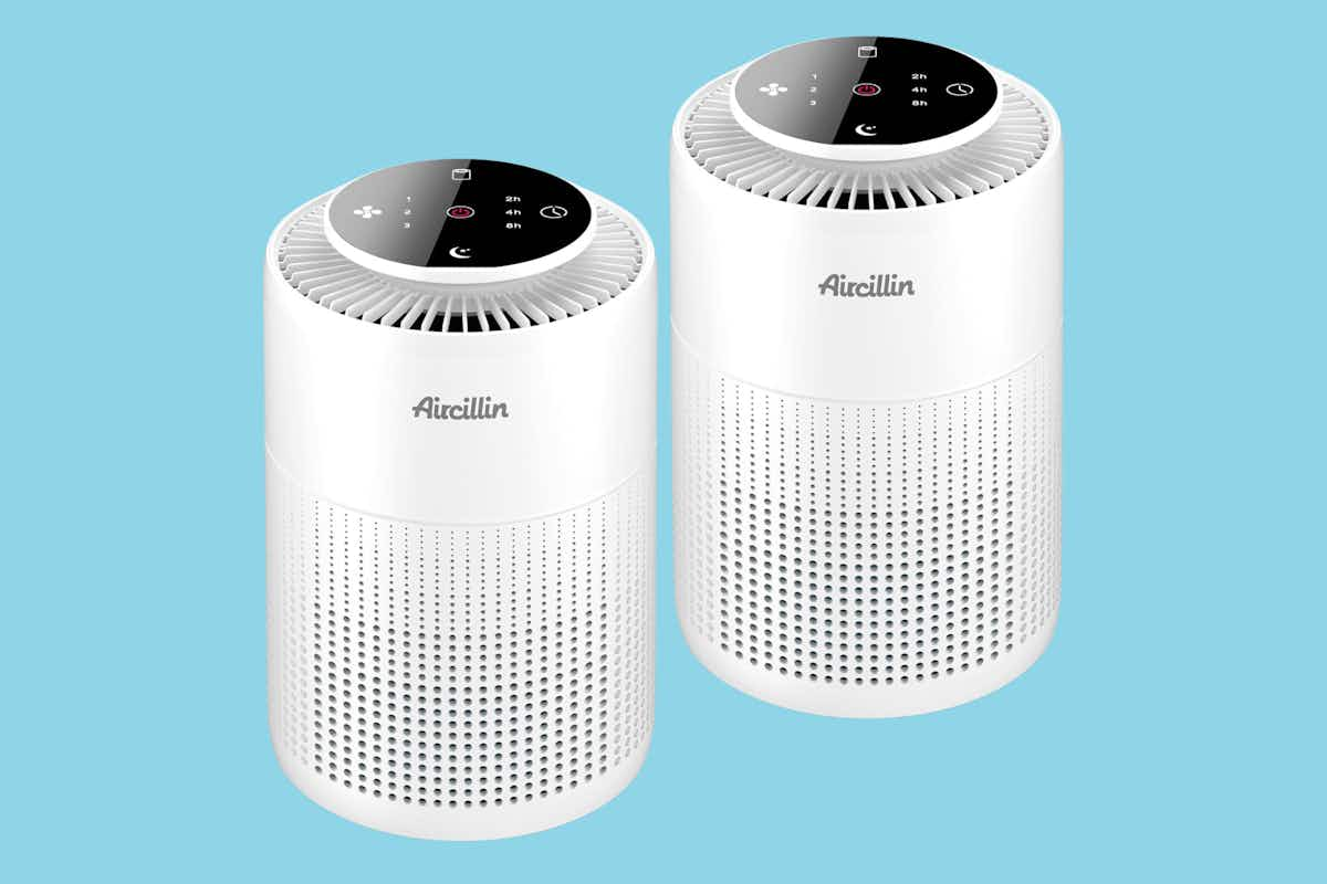 Score Two Air Purifiers for $27.99 on Amazon