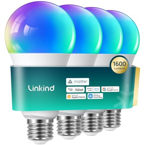 Smart Light Bulbs 4-Pack