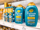 ogx shampoo sitting on a target shelf