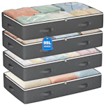 Under Bed Storage Containers 4-Pack