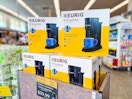 keurig k-express coffee maker on a walgreens display