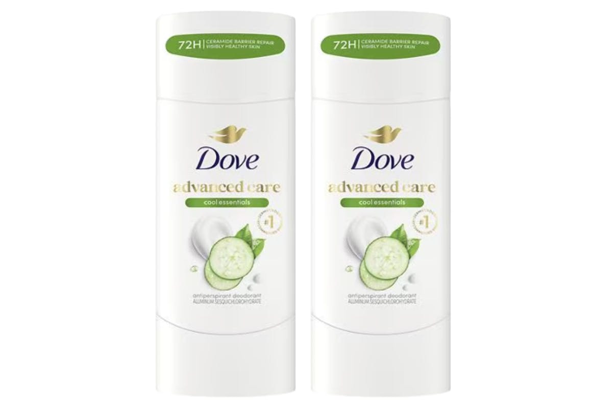 2 Dove Antiperspirant Deodorants