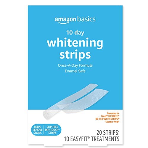 Amazon Basics Teeth Whitening Strips