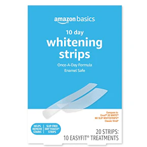 Amazon Basics Teeth Whitening Strips