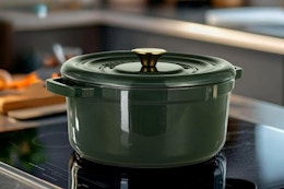 This Cast-Iron Dutch Oven Is $45 on Amazon (Reg. $90) card image