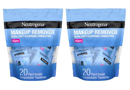 40 Neutrogena Makeup Remover Wipes
