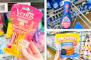 collage with Venus, Dawn, and Lunchables products
