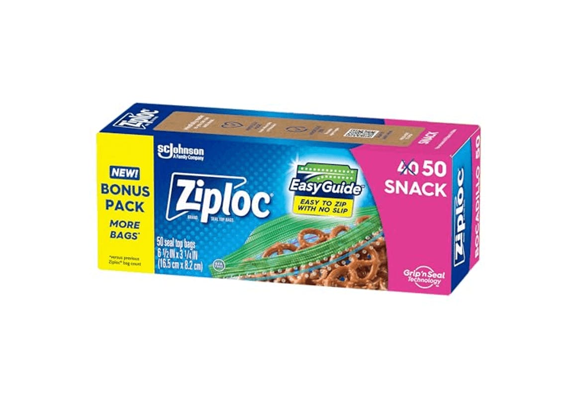 Ziploc Snack Bags