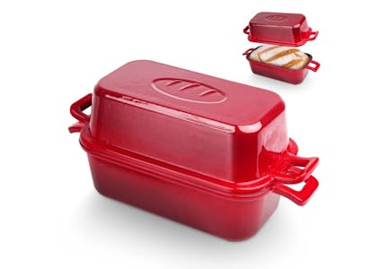 Enameled Cast-Iron Bread Pan