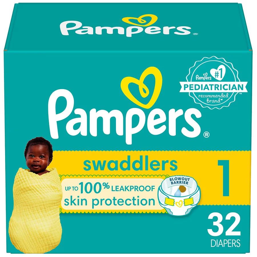 2 Pampers Diaper Packs