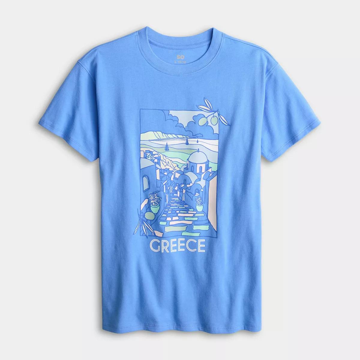 SO Kids' Short Sleeve Graphic Tee