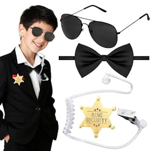 Ring Security Wedding Bearer Set