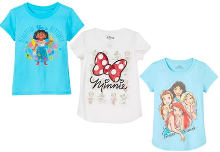 3 Disney Kids' T-shirts