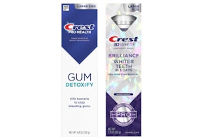 2 Crest Premium Toothpastes