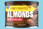 kroger almonds collage
