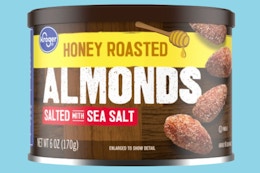 kroger almonds collage