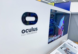 oculus quest display wall