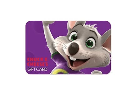 Chuck E. Cheese eGift Card