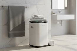 walmart electric bucket towel warmer