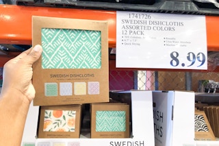costco swedish dishcloth 12 piece set handheld
