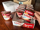 a pack of Nutella & Go packs on a table 