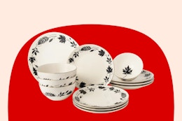12-Piece Dinnerware Set, Only $25 at Walmart (Reg. $50) card image