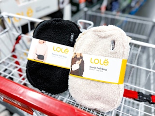Costco Lole fleece Belt Bag in cart