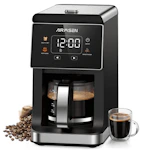 Drip Coffee Maker with Grinder