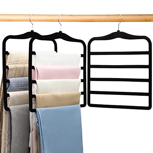 Velvet Pants Hangers 3-Pack