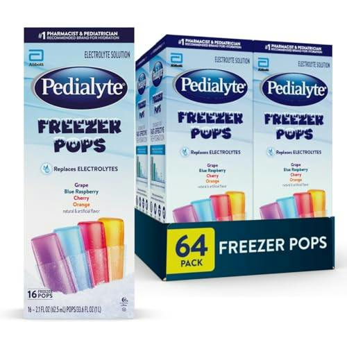 Pedialyte Electrolyte Freezer Pops