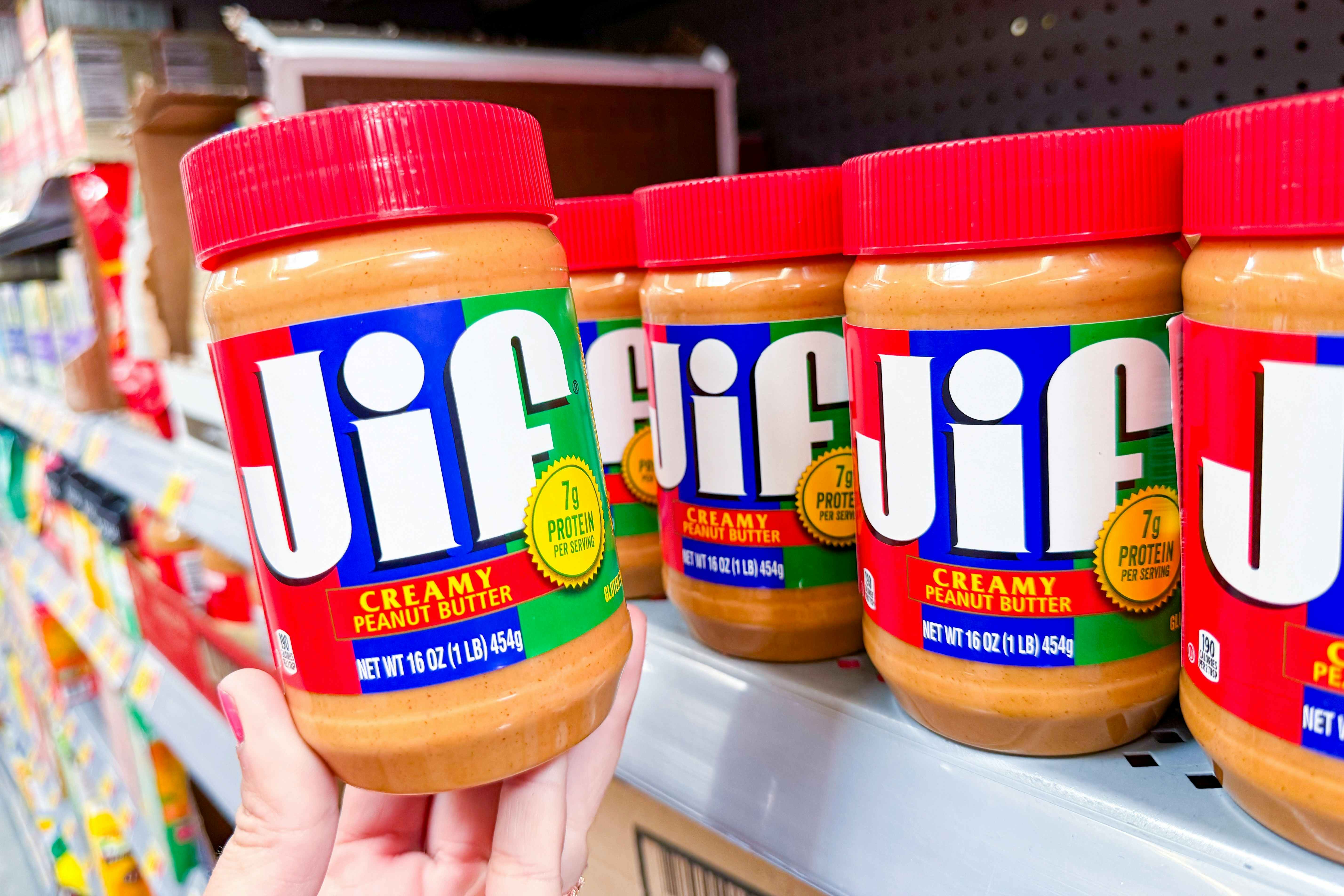 Jif Creamy Peanut Butter: Get 3 Jars for as Low as $5.83 on Amazon