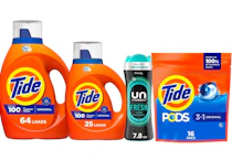 4 P&G Laundry Products