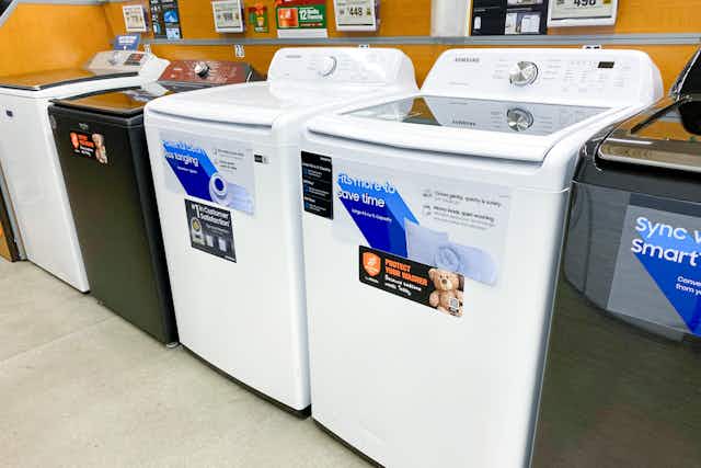 Appliance Deals We're Loving (Refrigerators, Washers, Dryers, and More) card image