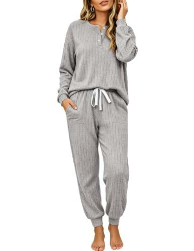 Ekouaer Women's Pajama Set