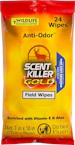 Scent Killer Field Wipes
