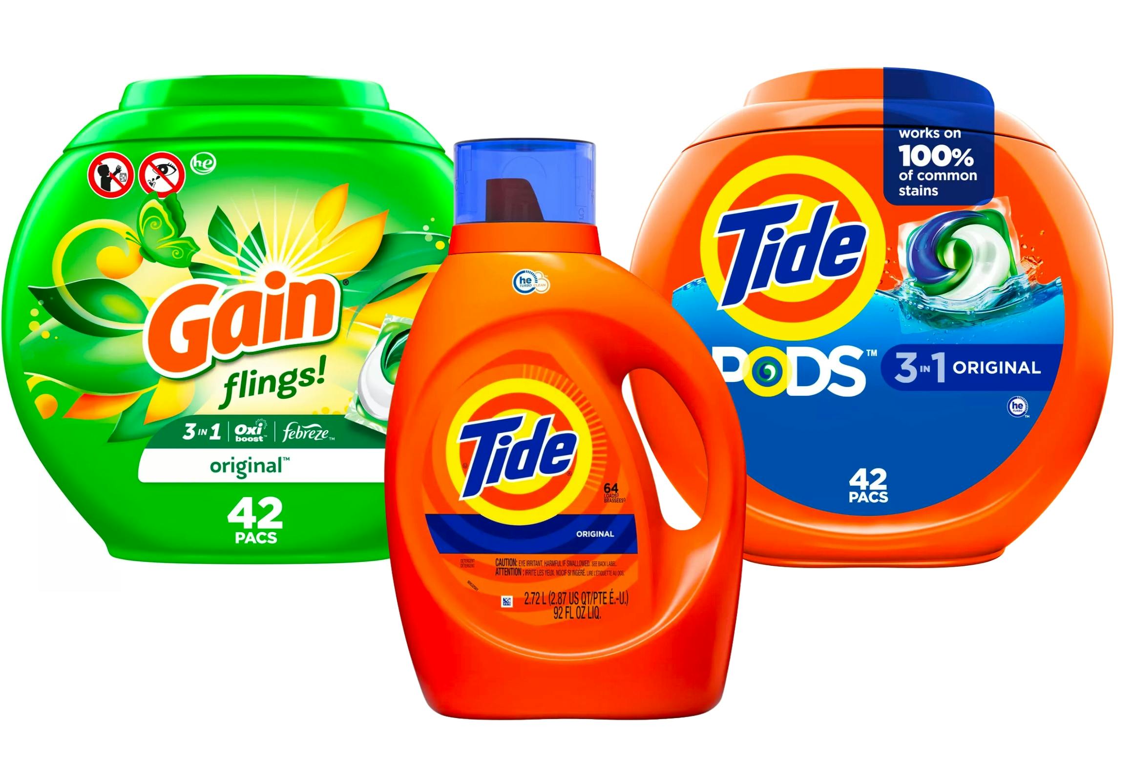 3 Laundry Care Items